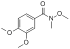 Structure of N,3,4-TRIMETHOXY-N-METHYLBENZAMIDE