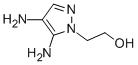 Structure of 2-(4,5-DIAMINO-1H-PYRAZOL-1-YL)ETHANOL