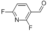 Structure of 2,6-DIFLUORONICOTINALDEHYDE
