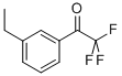 Structure of ETHANONE,1-(3-ETHYLPHENYL)-2,2,2-TRIFLUORO-