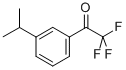 2,2,2-三氟-1-(3-异丙基苯基)乙酮结构式