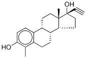Structure of 4-Methyl Ethynyl Estradiol
