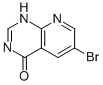6-溴吡啶并[2,3-D]嘧啶-4(1H)-酮结构式