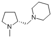 Structure of (R)-(+)-1-[(1-METHYL-2-PYRROLIDINYL)METHYL]PIPERIDINE