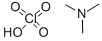 Structure of TRIMETHYLAMMONIUM PERCHLORATE