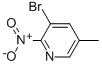 Structure of 3-Bromo-5-methyl-2-nitropyridine