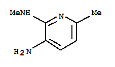 Structure of 2,3-Pyridinediamine,N2,6-dimethyl-