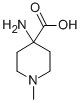 Structure of 4-AMINO-1-METHYL-4-PIPERIDINECARBOXYLIC ACID