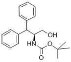 Structure of  N-Boc-beta-phenyl-L-phenylalaninol