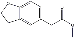 2,3-Dihydro-5-benzofuranacetic Acid Methyl Ester结构式