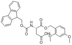 Structure of FMOC-L-ASPARTIC ACID ALPHA-2,4-DIMETHOXYBENZYL ESTER