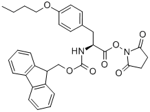 Structure of FMOC-TYR(BUT)-OSU