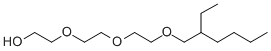 Chemical structure of Ethanol, 2-2-2-(2-ethylhexyl)oxyethoxyethoxy-