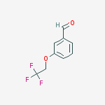 Structure of 3-(2,2,2-trifluoroethoxy)benzaldehyde
