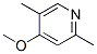 Structure of 4-Methoxy-2,5-dimethylpyridine