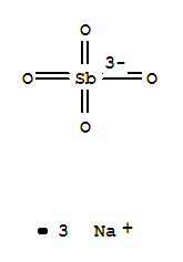 Na.1/3O4Sb结构式
