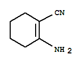 Structure of 2-AMino-cyclohex-1-enecarbonitrile