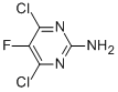 Structure of 2-AMINO-4,6-DICHLORO-5-FLUOROPYRIMIDINE