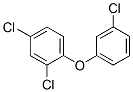 2,4-Dichlorophenyl 3-chlorophenyl ether结构式