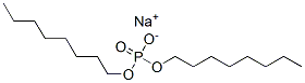Structure of sodium dioctyl phosphate