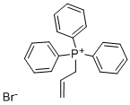 Structure of Allyltriphenylphosphonium bromide