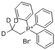 Structure of ETHYL-2,2,2-D3-TRIPHENYLPHOSPHONIUM BROMIDE