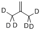 Structure of 2-METHYL-D3-PROPENE-3,3,3-D3