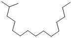 Structure of 2-METHYLPENTADECANE