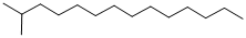 2-METHYLTETRADECANE结构式