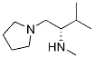 Structure of (S)-N,3-diMethyl-1-(pyrrolidin-1-yl)butan-2-aMine