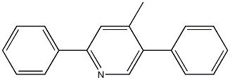 Structure of 4-Methyl-2,5-diphenylpyridine