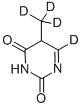 Structure of THYMINE-METHYL-D3-6-D