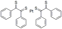 Structure of Bis-(dithiobenzil)-platinum