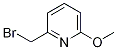 2-(broMoMethyl)-6-Methoxypyridine结构式