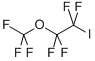 Structure of 2-IODOTETRAFLUOROETHYL TRIFLUOROMETHYL ETHER