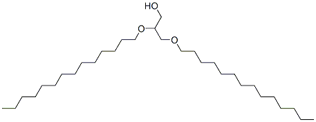 Structure of 1-Propanol, 2,3-bis(tetradecyloxy)-