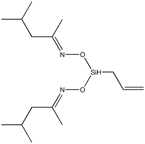 Structure of 4-Methyl-2-pentanone, O, O′-(methyl vinyl silylene) dioxime