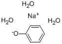 Structure of SODIUM PHENOLATE TRIHYDRATE