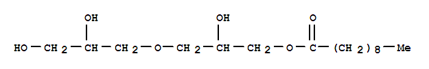 Structure of POLYGLYCERYL-2 CAPRATE