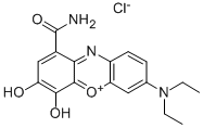Structure of CELESTINE BLUE