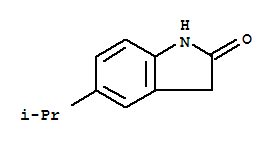 2H-Indol-2-one,1,3-dihydro-5-(1-methylethyl)-结构式