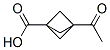 Structure of Bicyclo[1.1.1]pentane-1-carboxylicacid, 3-acetyl-