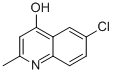 Structure of 6-CHLORO-4-HYDROXY-2-METHYLQUINOLINE