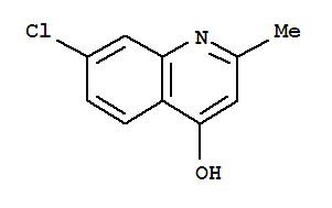 Structure of 7-Chloro-2-methylquinolin-4-ol