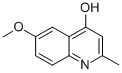 Structure of 6-METHOXY-2-METHYLQUINOLIN-4-OL