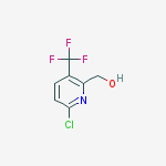 Structure of (6-Chloro-3-(trifluoromethyl)pyridin-2-yl)methanol