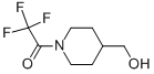 Structure of Ethanone,2,2,2-trifluoro-1-[4-(hydroxymethyl)-1-piperidinyl]-
