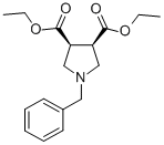 Structure of DIETHYL CIS-1-BENZYL-3,4-PYRROLIDINEDICARBOXYLATE