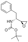 (2S,3R)-3-(叔丁氧羰基氨基)-1,2-环氧-4-苯基丁烷结构式