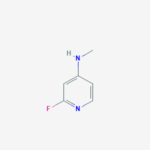 Structure of 2-Fluoro-N-methylpyridin-4-amine